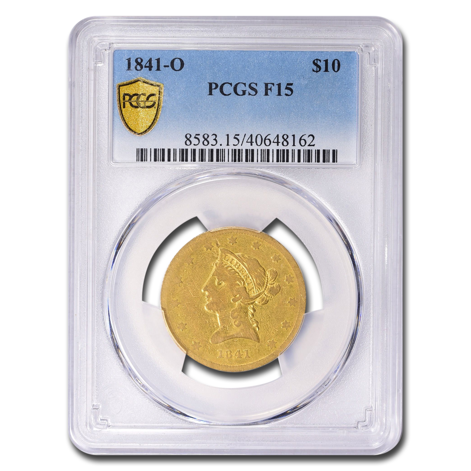 Buy 1841-O $10 Liberty Gold Eagle Fine-15 PCGS