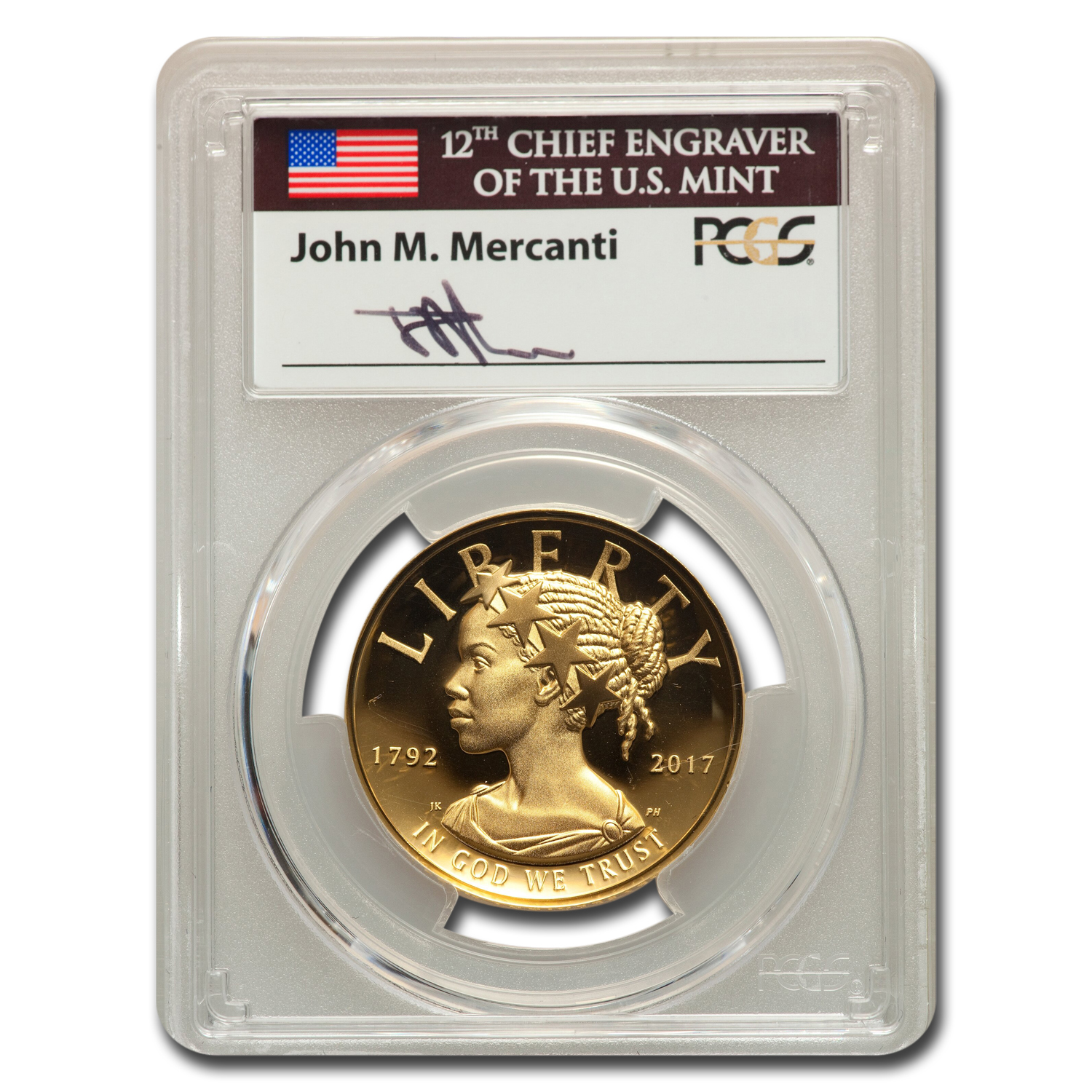 Buy 2017-W HR American Liberty Gold PR-70 PCGS (FDI, Mercanti)