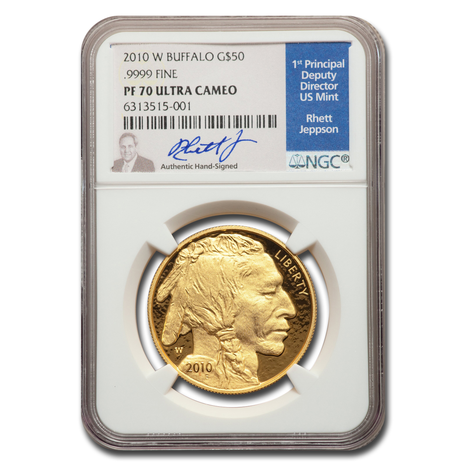 Buy 2010-W 1 oz Proof Gold Buffalo PF-70 NGC (Jeppson)