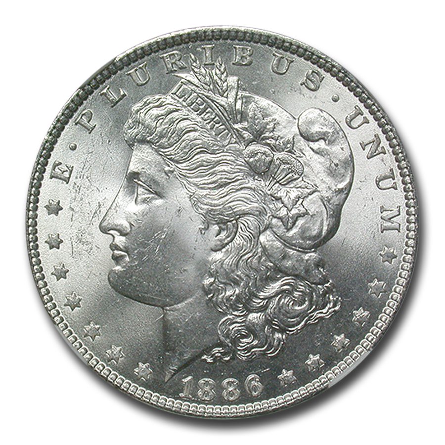 Buy 1886 Morgan Dollar MS-64 NGC (VAM-1a Line in '6' Top-100)