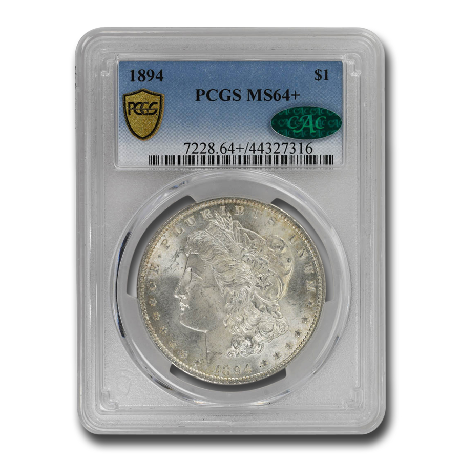 Buy 1894 Morgan Dollar MS-64+ PCGS CAC