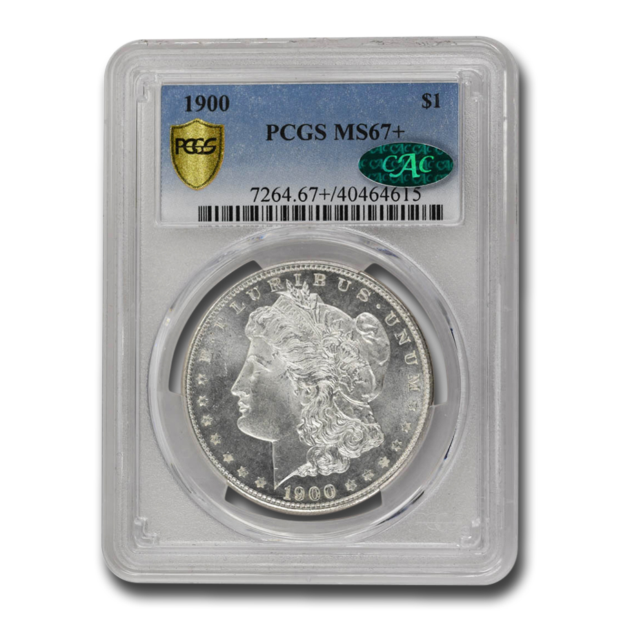 Buy 1900 Morgan Dollar MS-67+ PCGS CAC