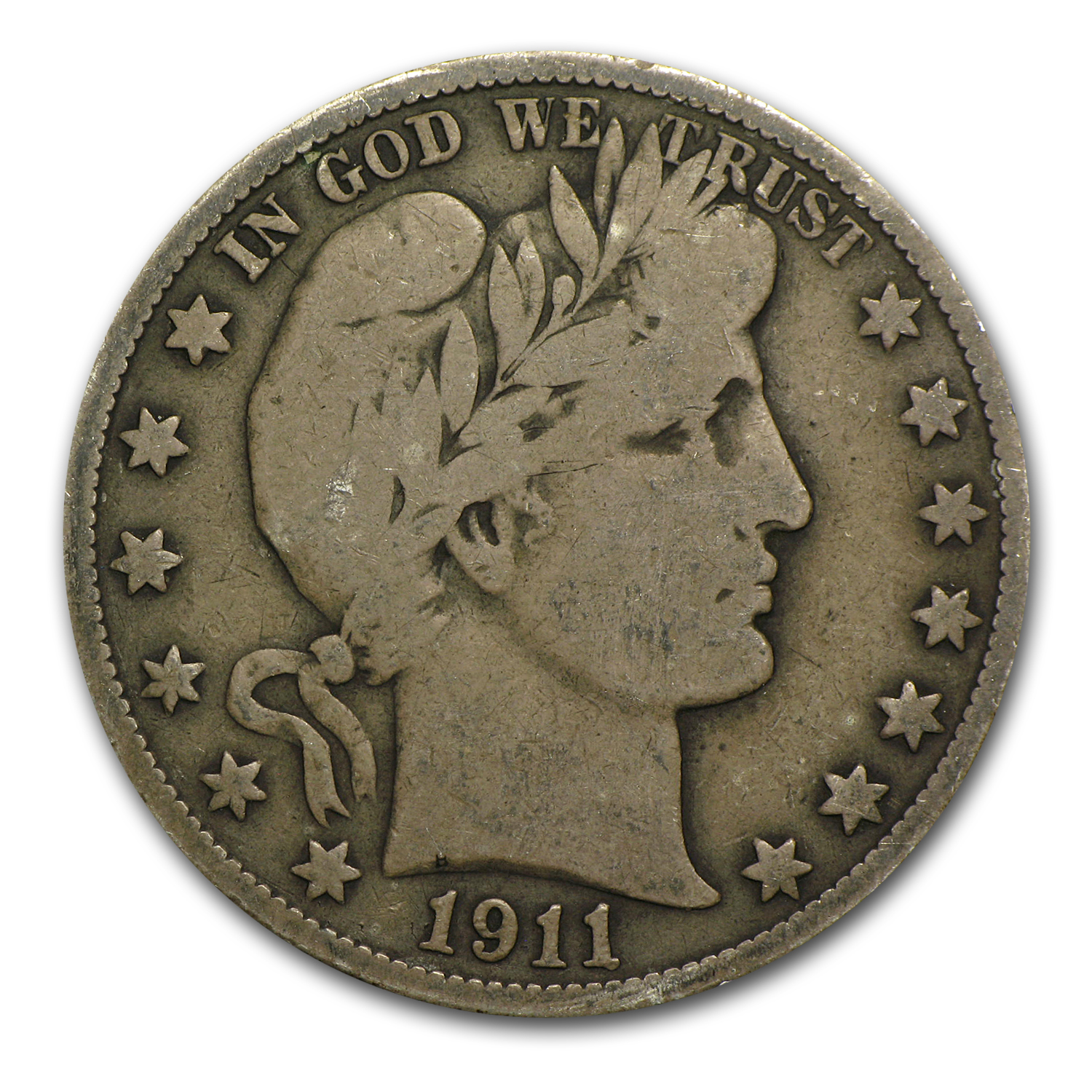 Buy 1911-S Barber Half Dollar VG