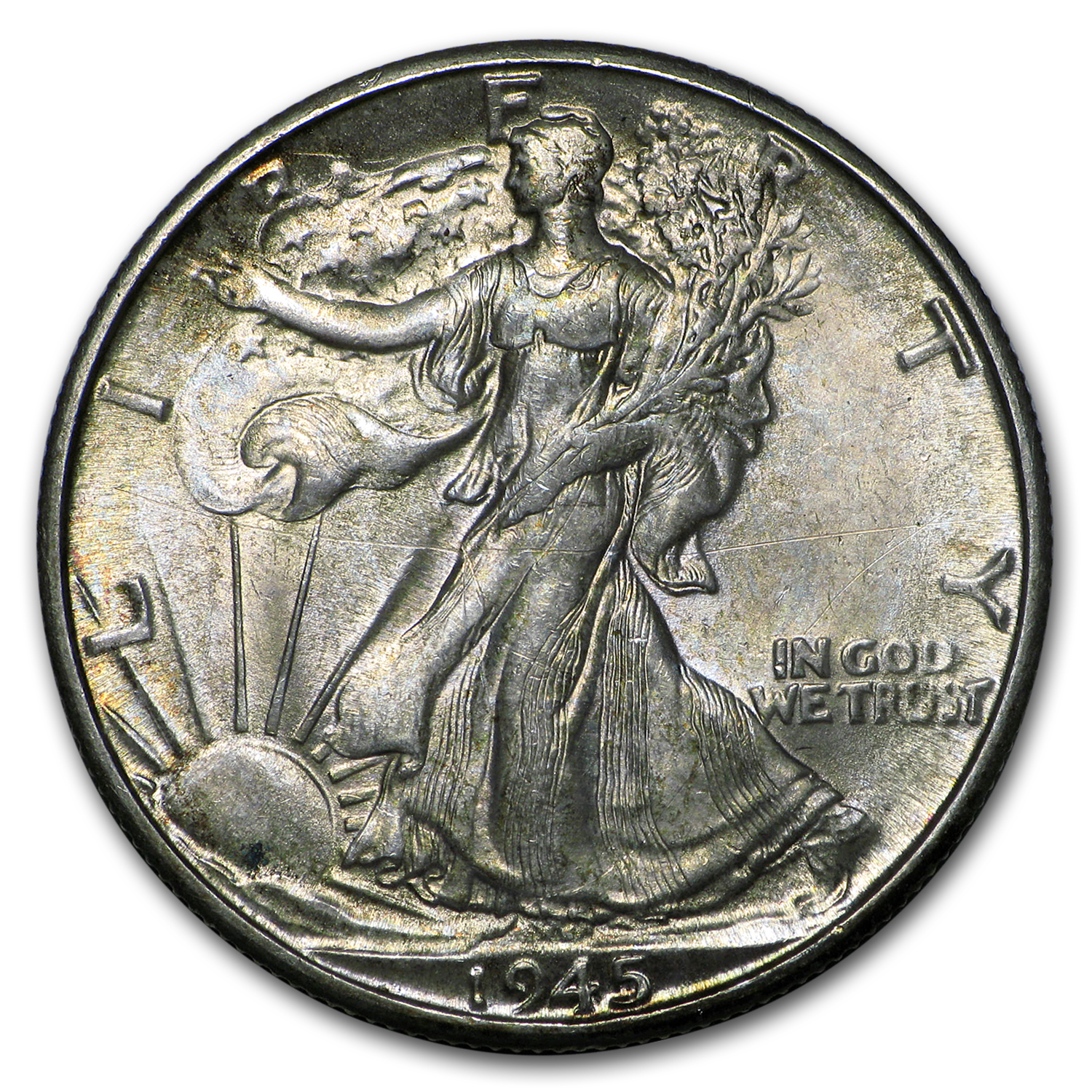 Buy 1945-D Walking Liberty Half Dollar BU