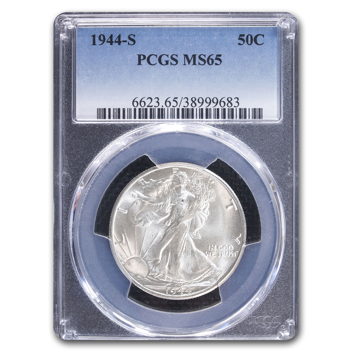 Buy 1944-S Walking Liberty Half Dollar MS-65 PCGS