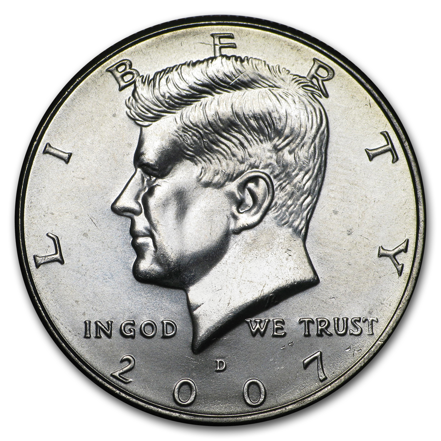 Buy 2007-D Kennedy Half Dollar BU