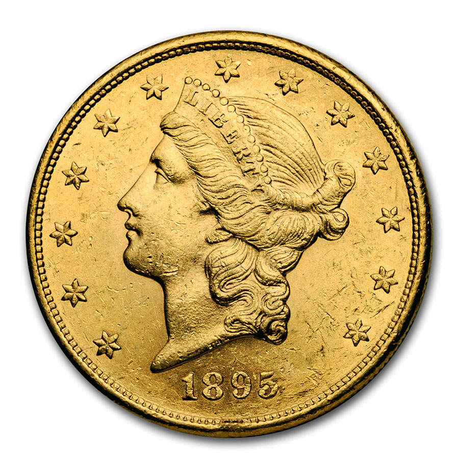 Buy 1895-S $20 Liberty Gold Double Eagle AU