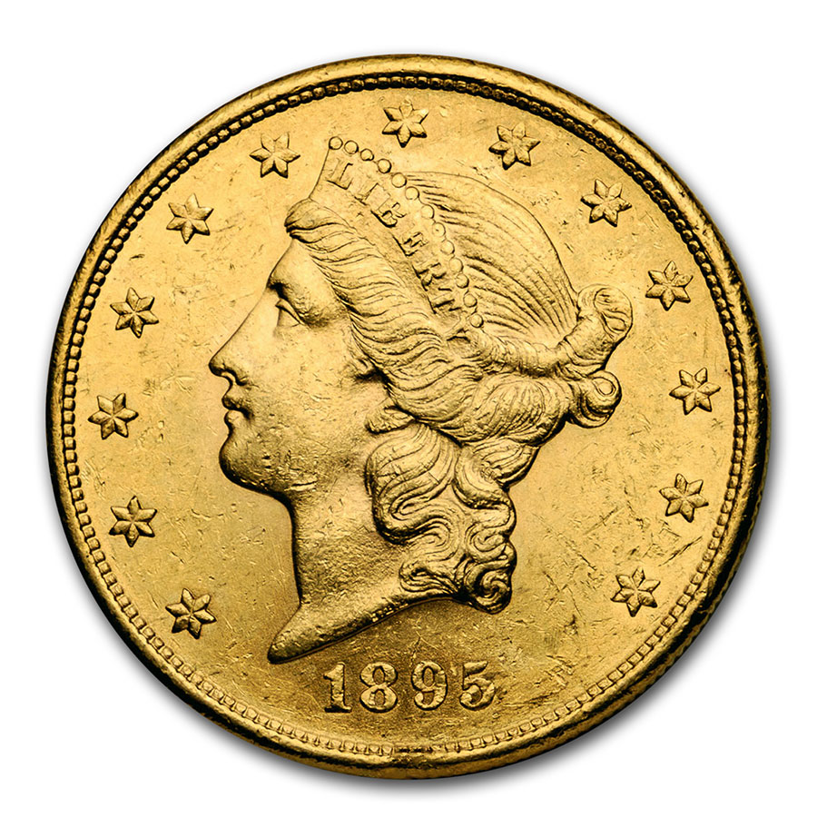 Buy 1895-S $20 Liberty Gold Double Eagle AU
