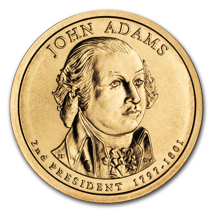 Buy 2007-P John Adams Presidential Dollar BU