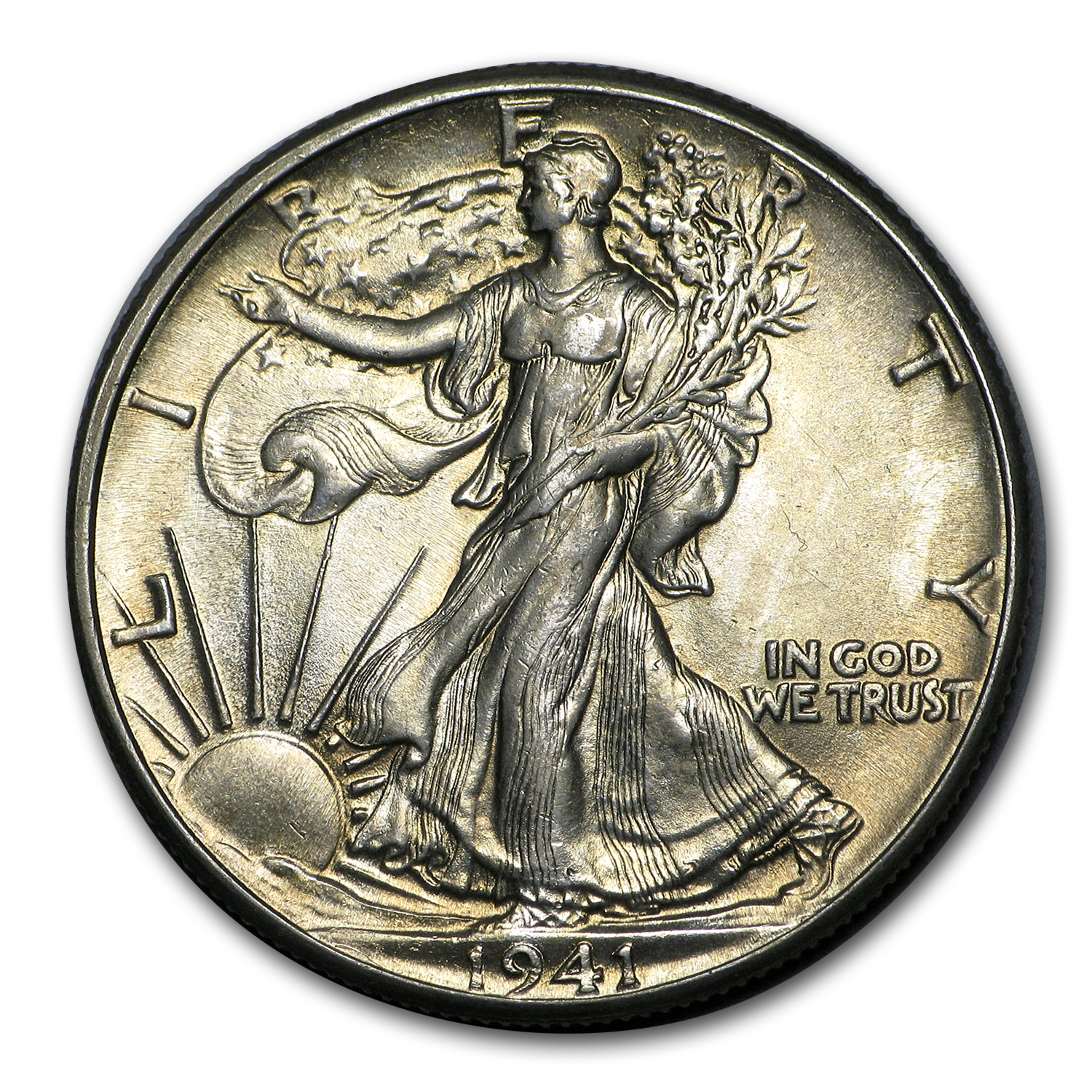 Buy 1941 Walking Liberty Half Dollar BU