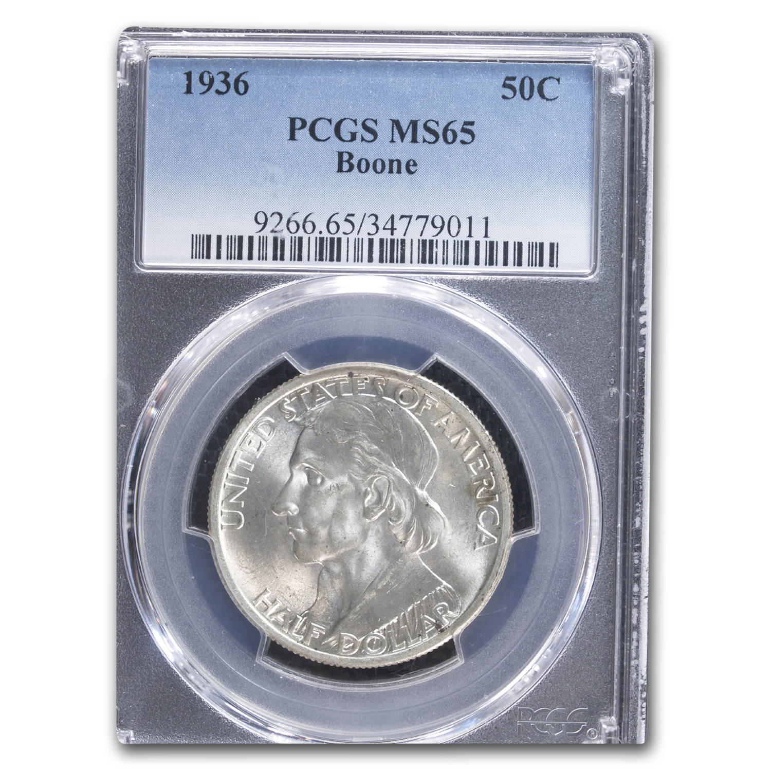 Buy 1936 Boone Half Dollar MS-65 PCGS