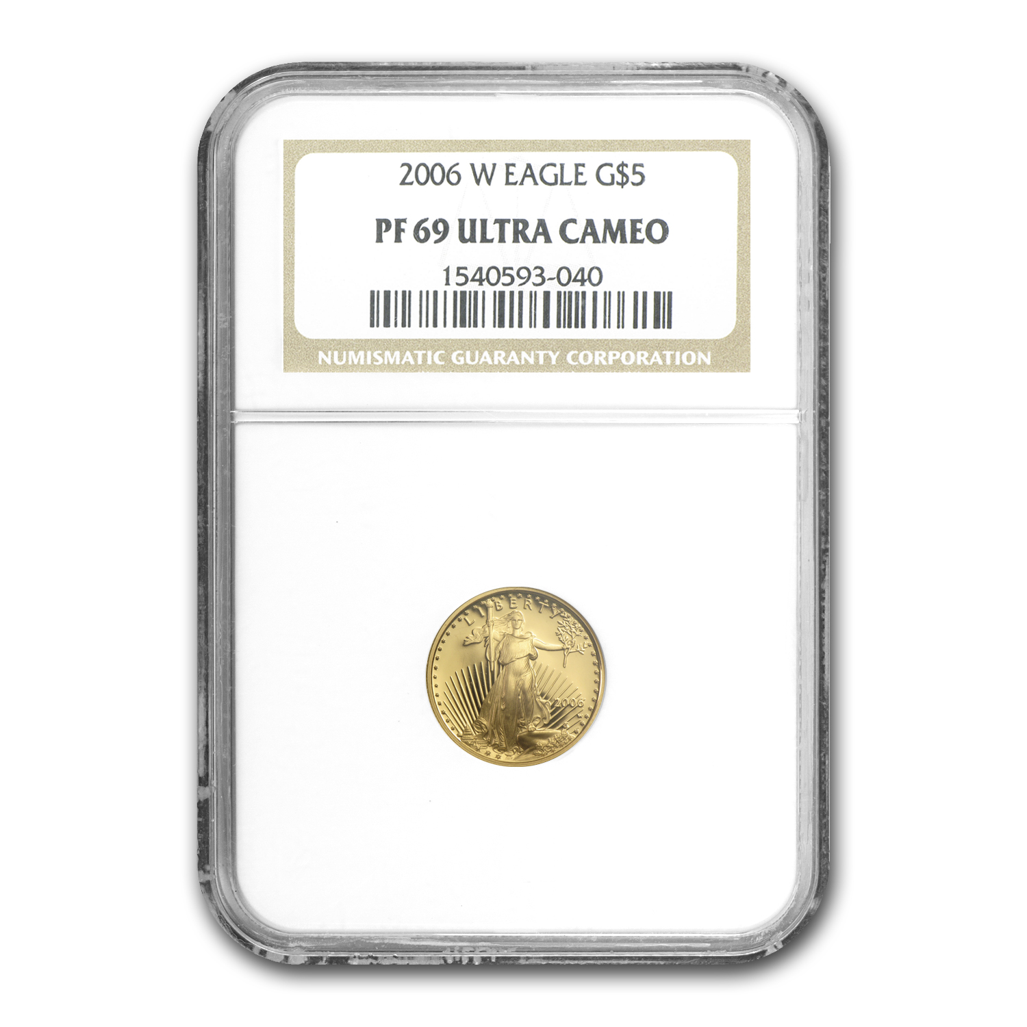 Buy 2006-W 1/10 oz Proof American Gold Eagle PF-69 UCAM NGC