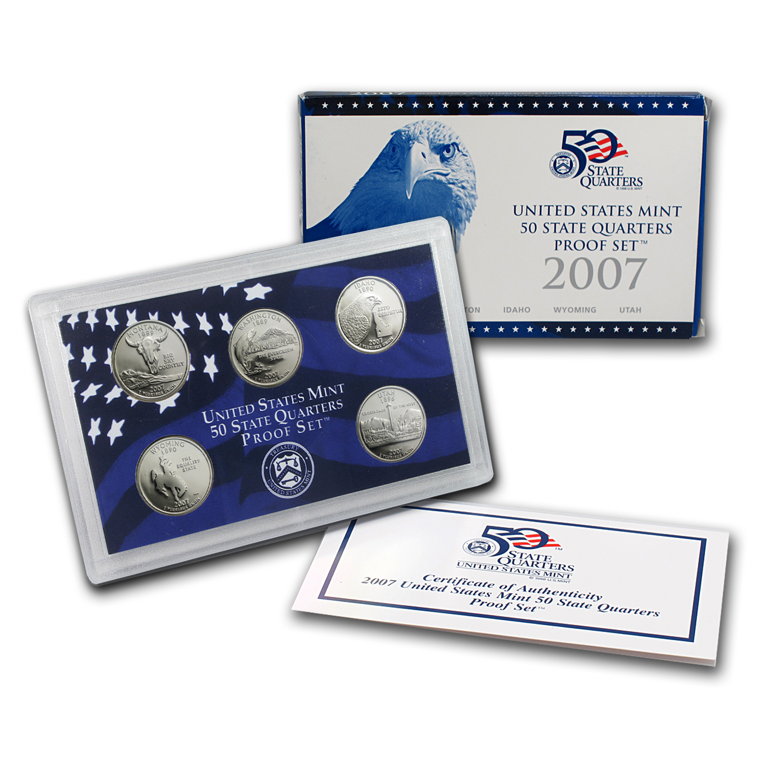 Buy 2007 50 State Quarters Proof Set