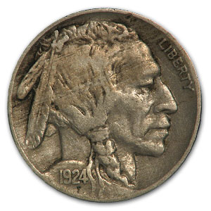 Buy 1924 Buffalo Nickel VF