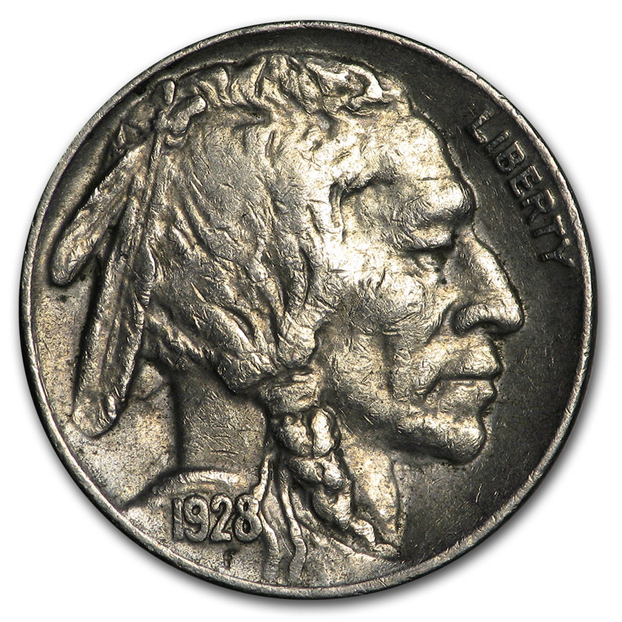 Buy 1928-S Buffalo Nickel VF
