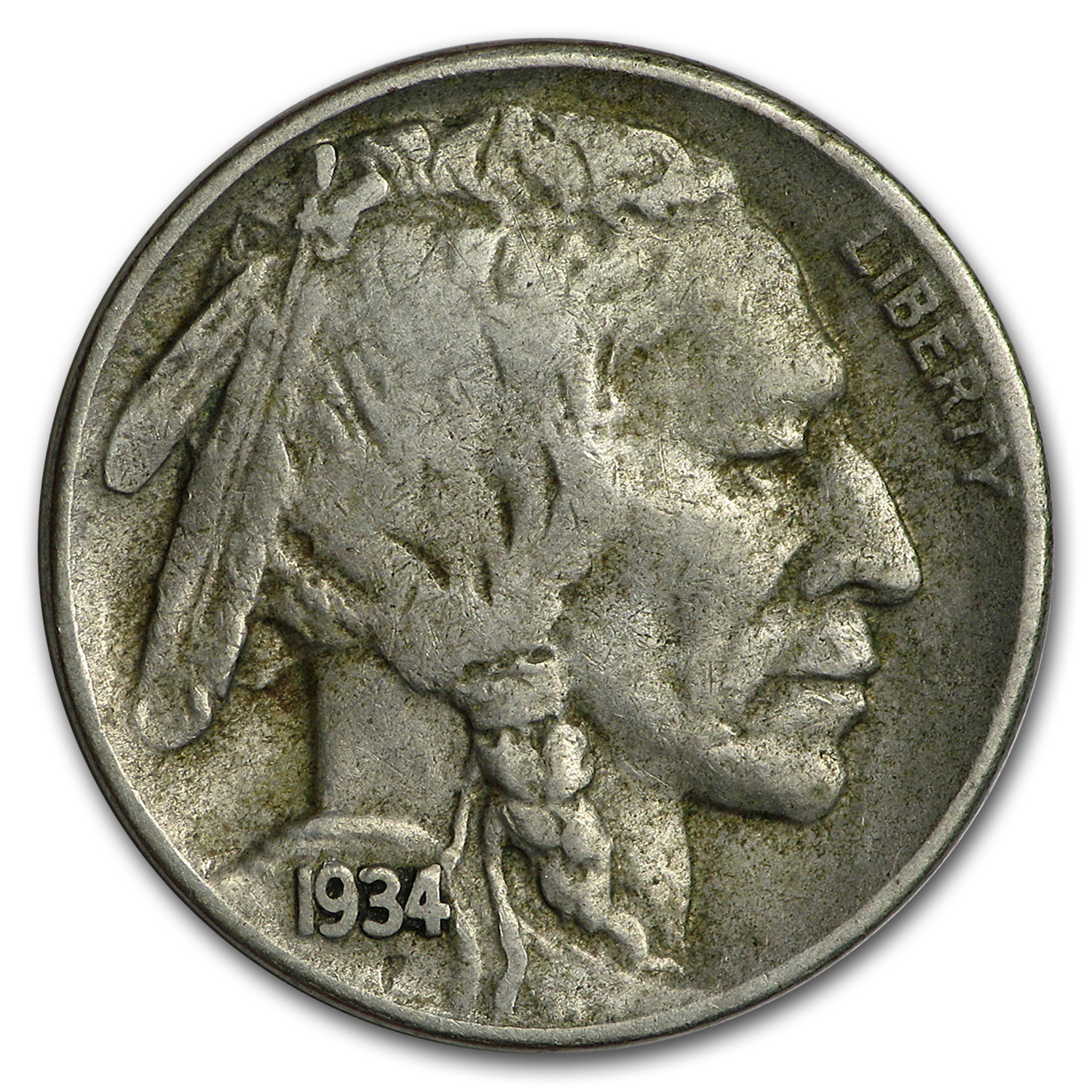 Buy 1934-D Buffalo Nickel VF