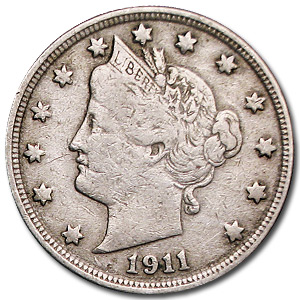 Buy 1911 Liberty Head V Nickel Fine