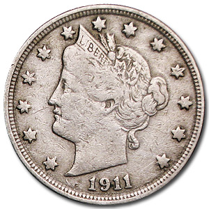 Buy 1911 Liberty Head V Nickel Fine