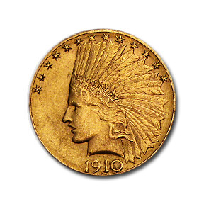 Buy 1910-D $10 Indian Gold Eagle AU