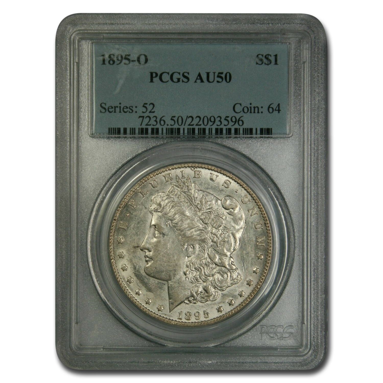 Buy 1895-O Morgan Dollar AU-50 PCGS