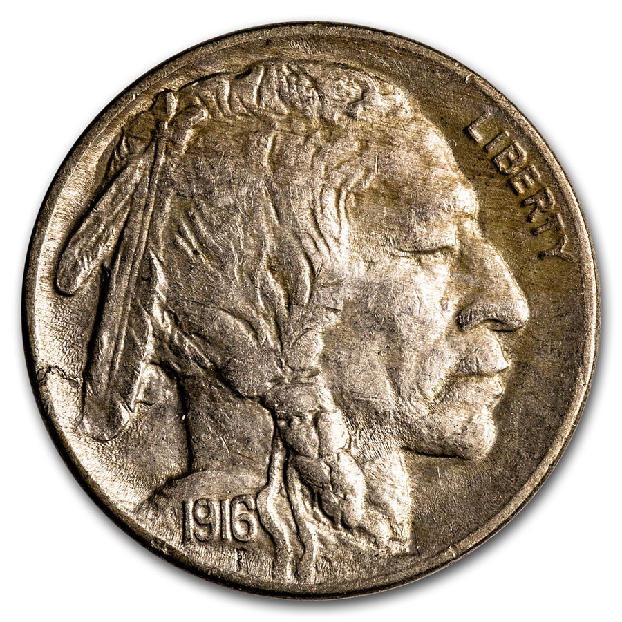 Buy 1916 Buffalo Nickel AU