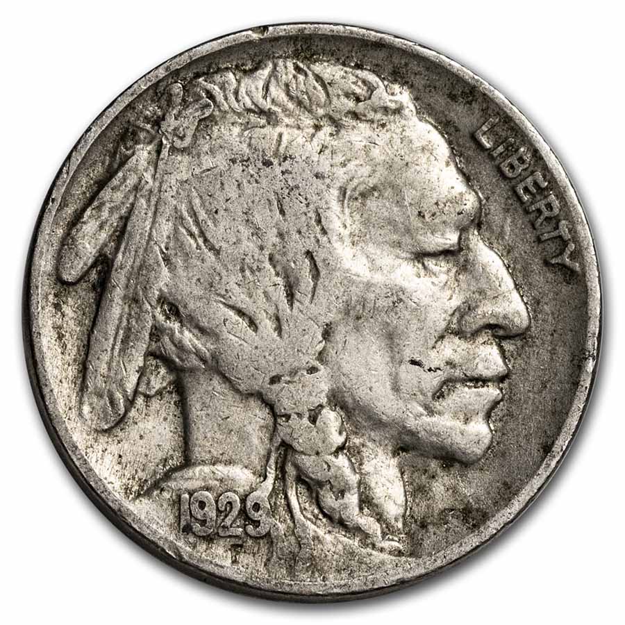Buy 1929 Buffalo Nickel VF
