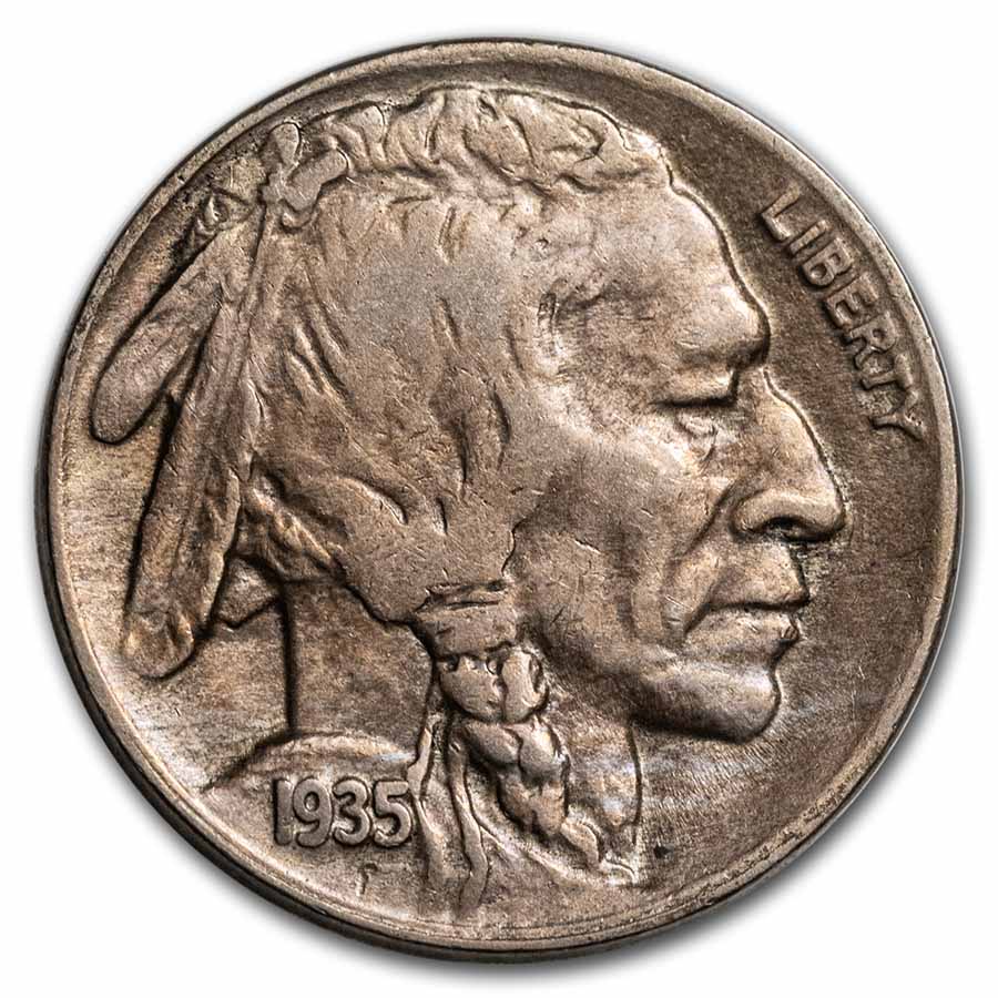 Buy 1935-D Buffalo Nickel XF