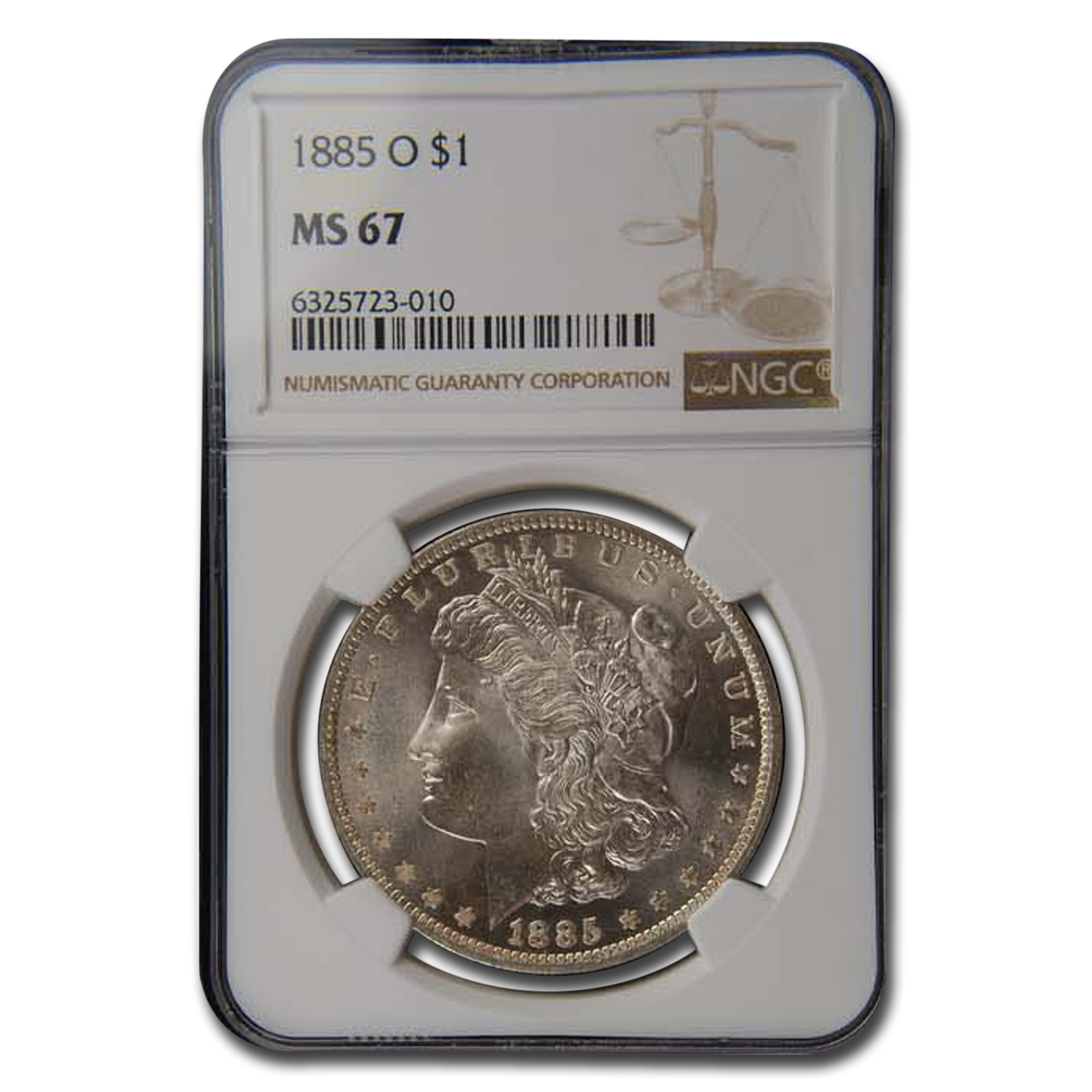 Buy 1885-O Morgan Dollar MS-67 NGC