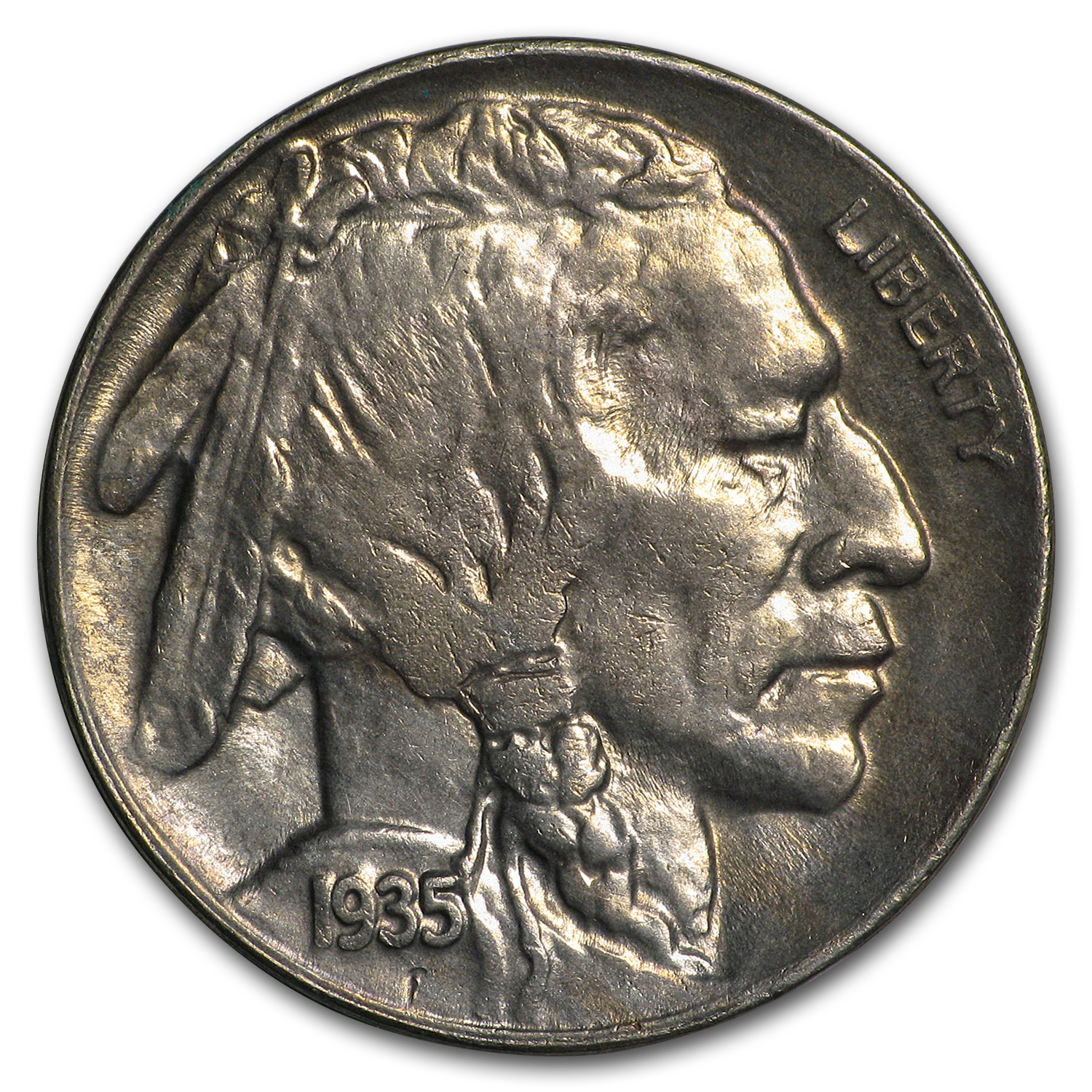 Buy 1935-D Buffalo Nickel BU - Click Image to Close