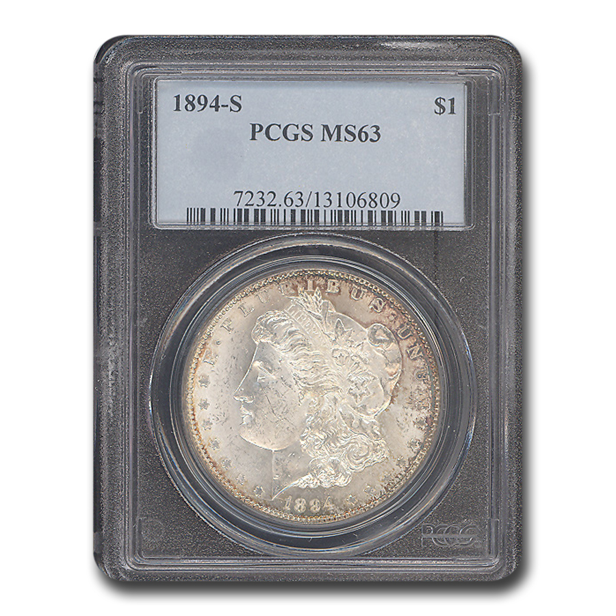 Buy 1894-S Morgan Dollar MS-63 PCGS
