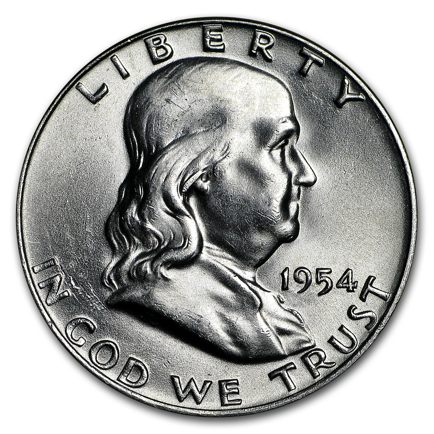 Buy 1954-D Franklin Half Dollar BU