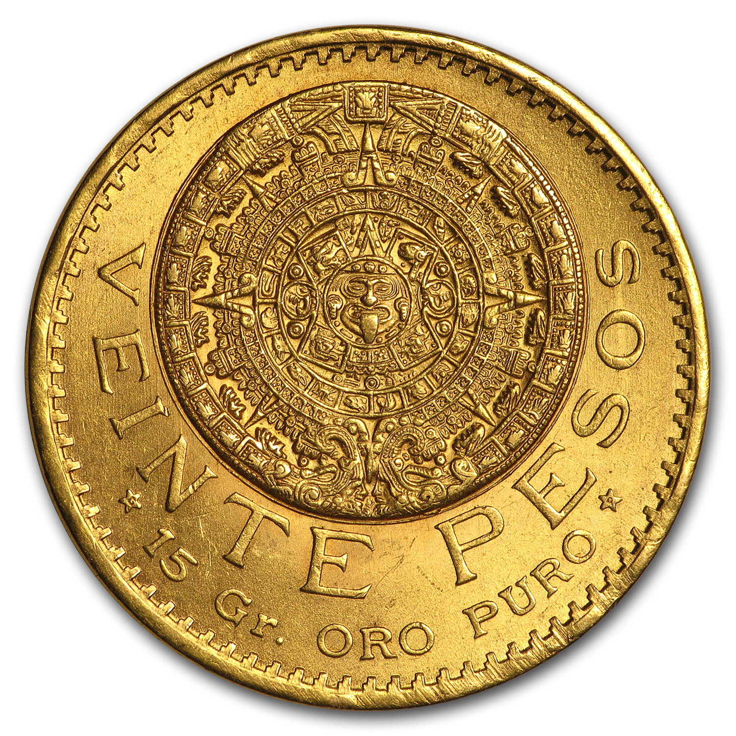 Buy 1921 Mexico Gold 20 Pesos BU