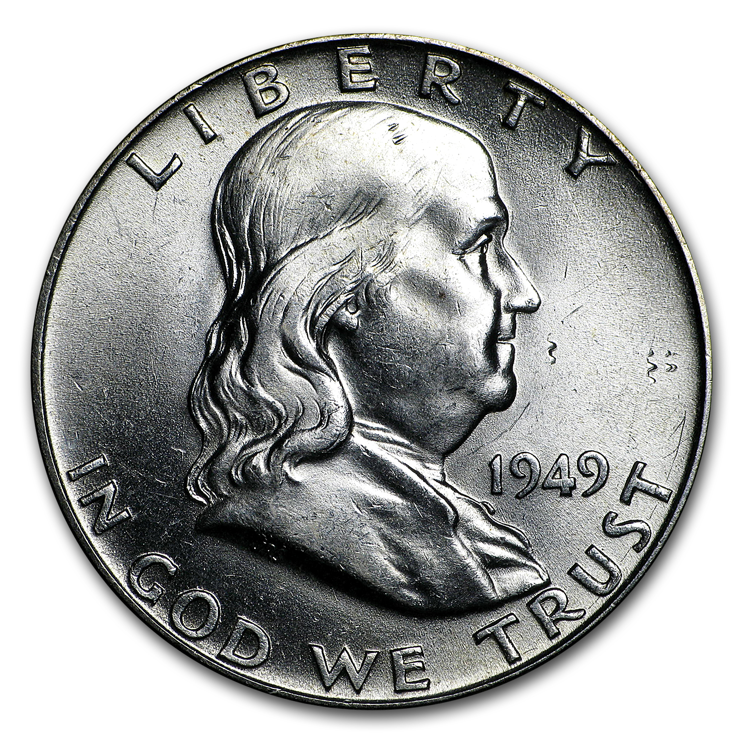 Buy 1949 Franklin Half Dollar BU