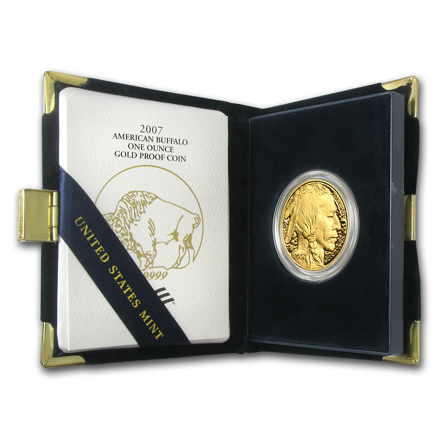 Buy 2007-W 1 oz Proof Gold Buffalo (w/Box & COA)