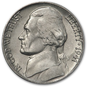 Buy 1941 Jefferson Nickel BU