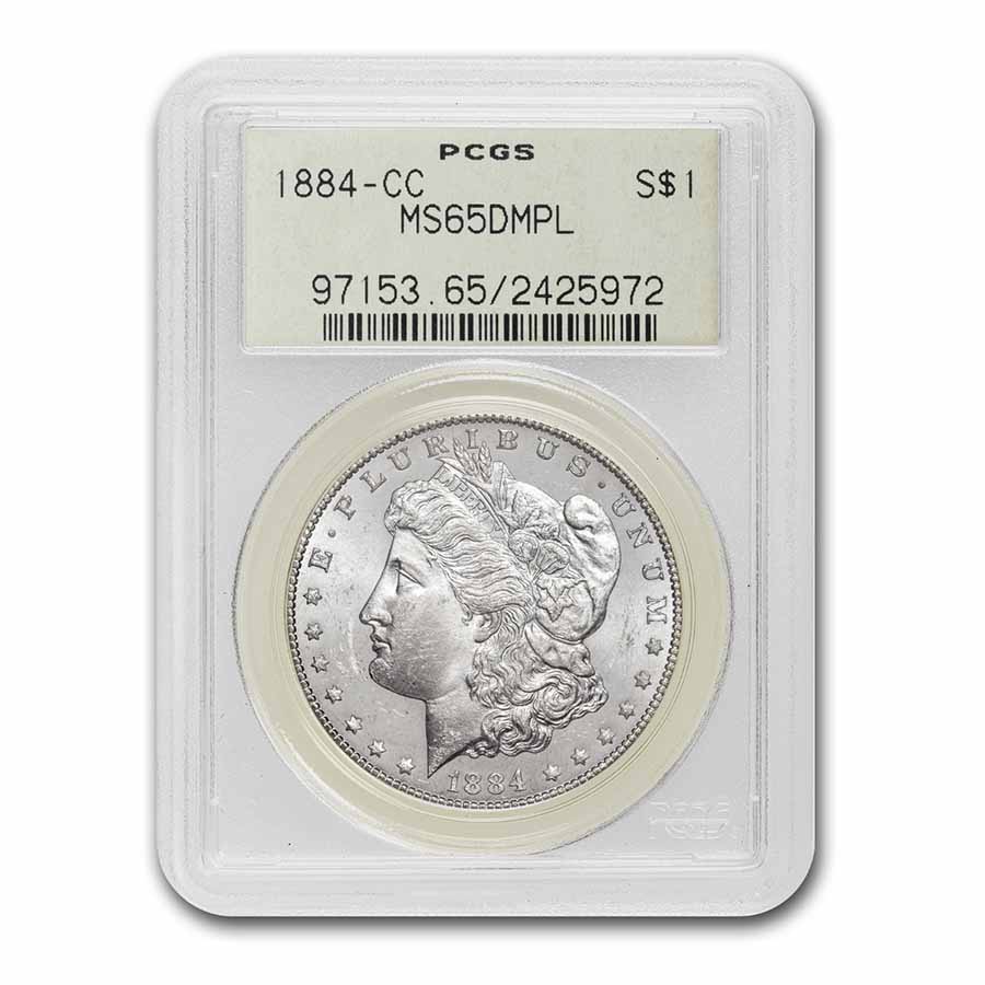 Buy 1884-CC Morgan Dollar MS-65 DMPL PCGS