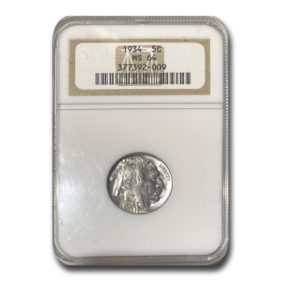 Buy 1934 Buffalo Nickel MS-64 NGC