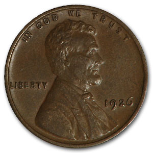 Buy 1926 Lincoln Cent AU