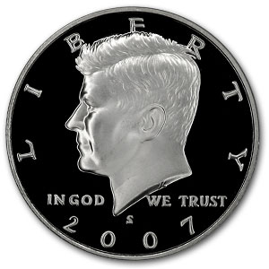 Buy 2007-S Kennedy Half Dollar Gem Proof