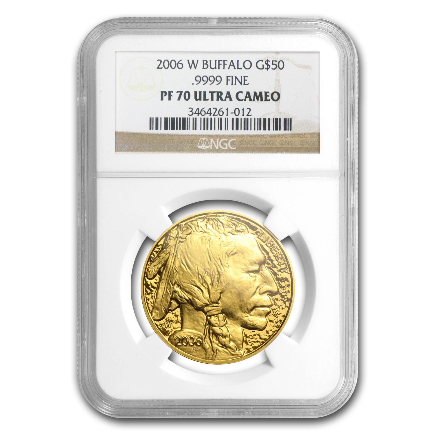 Buy 2006-W 1 oz Proof Gold Buffalo PF-70 NGC