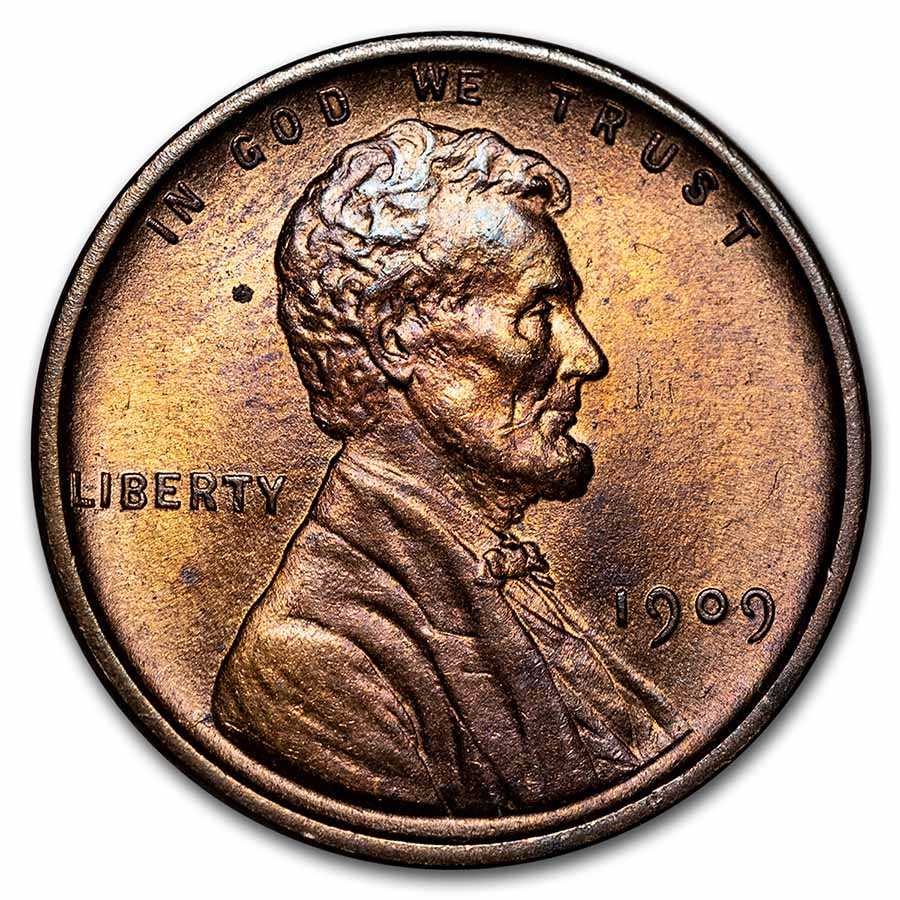 Buy 1909 VDB Lincoln Cent BU Details