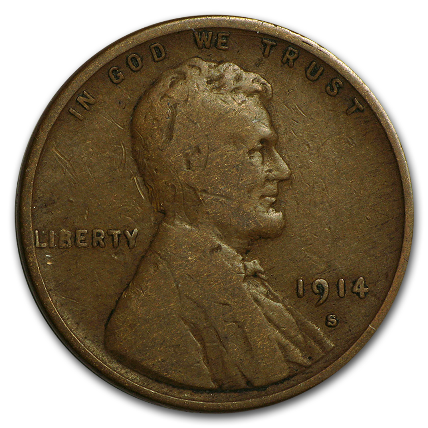 Buy 1914-S Lincoln Cent Fine