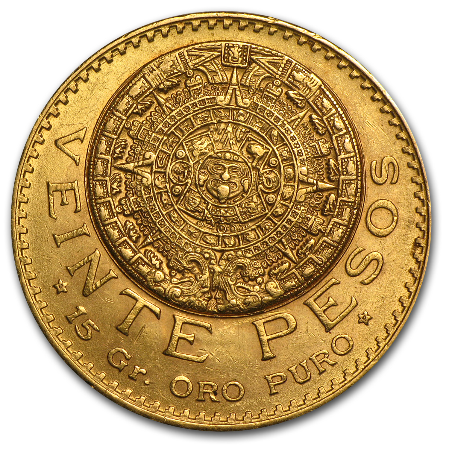 Buy 1918 Mexico Gold 20 Pesos AU