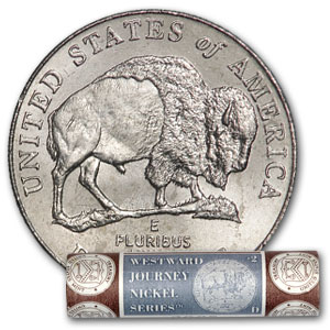 Buy 2005-D American Bison Nickel 40-coin Mint Wrapped Roll BU
