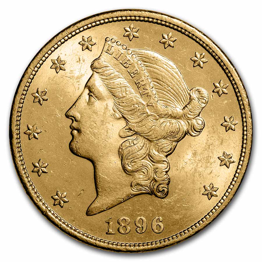Buy 1896 $20 Liberty Gold Double Eagle AU