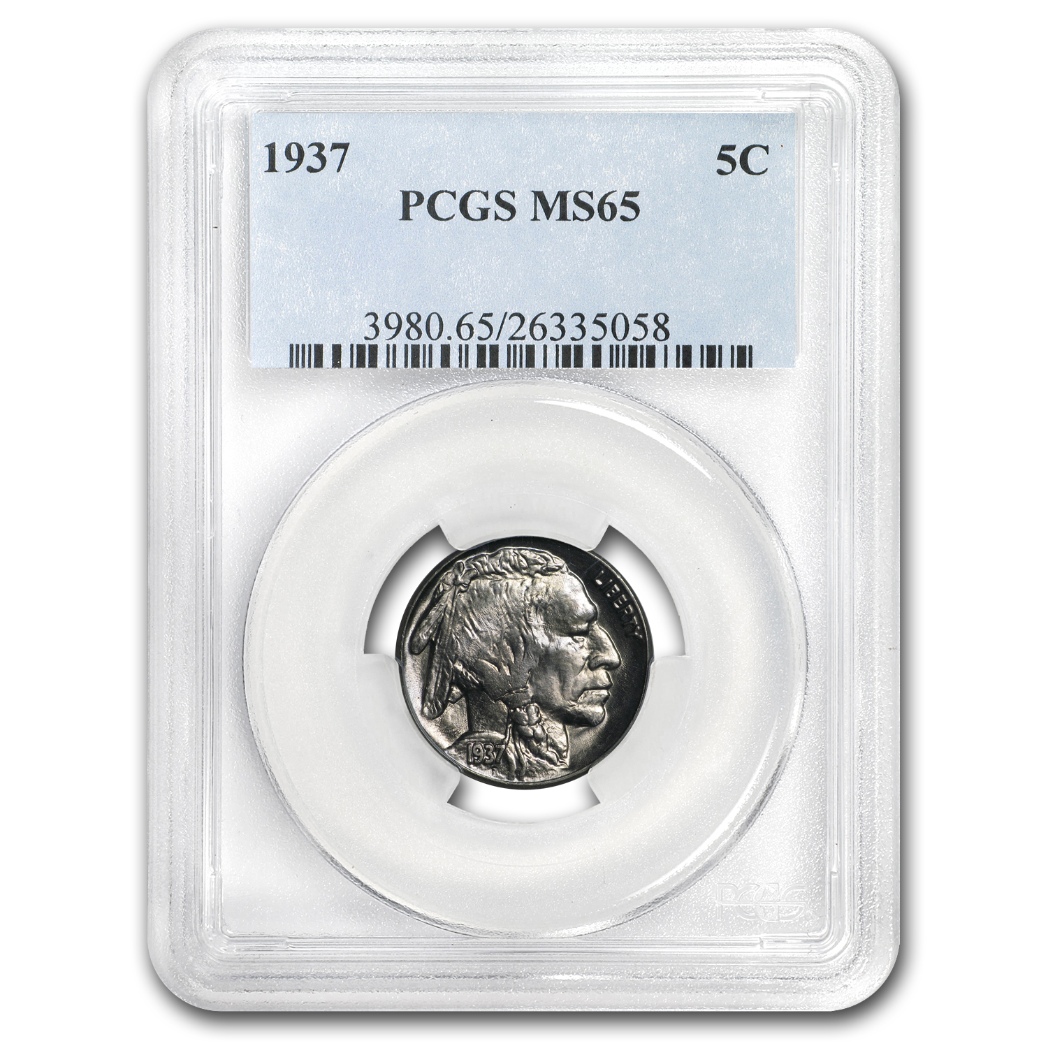 Buy 1937 Buffalo Nickel MS-65 PCGS