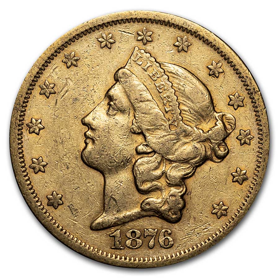 Buy 1876-S $20 Liberty Gold Double Eagle XF