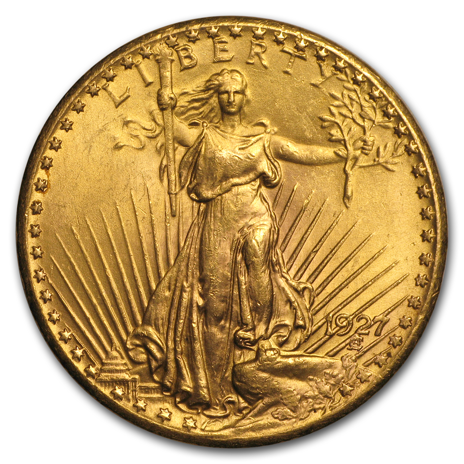 Buy 1927 $20 Saint-Gaudens Gold Double Eagle AU