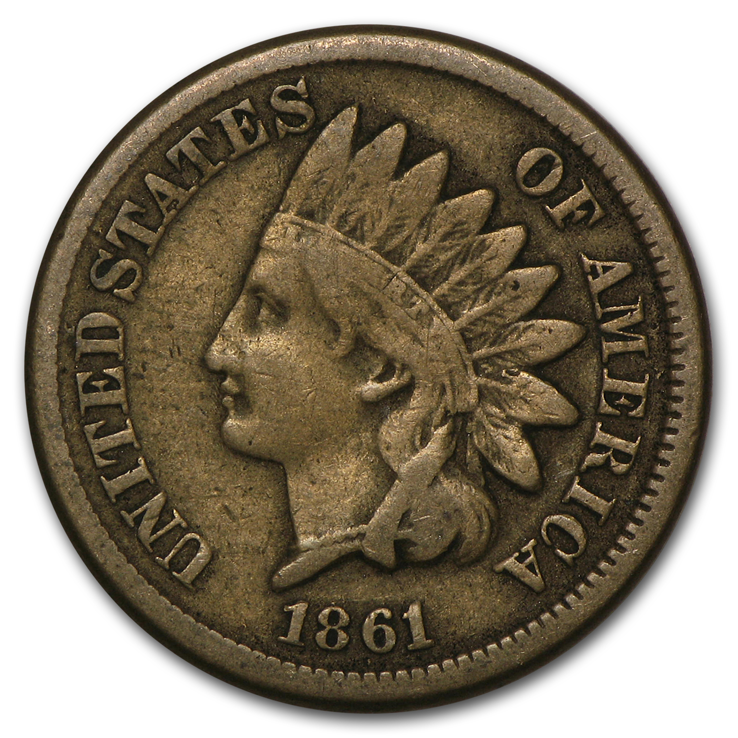 Buy 1861 Indian Head Cent Fine - Click Image to Close