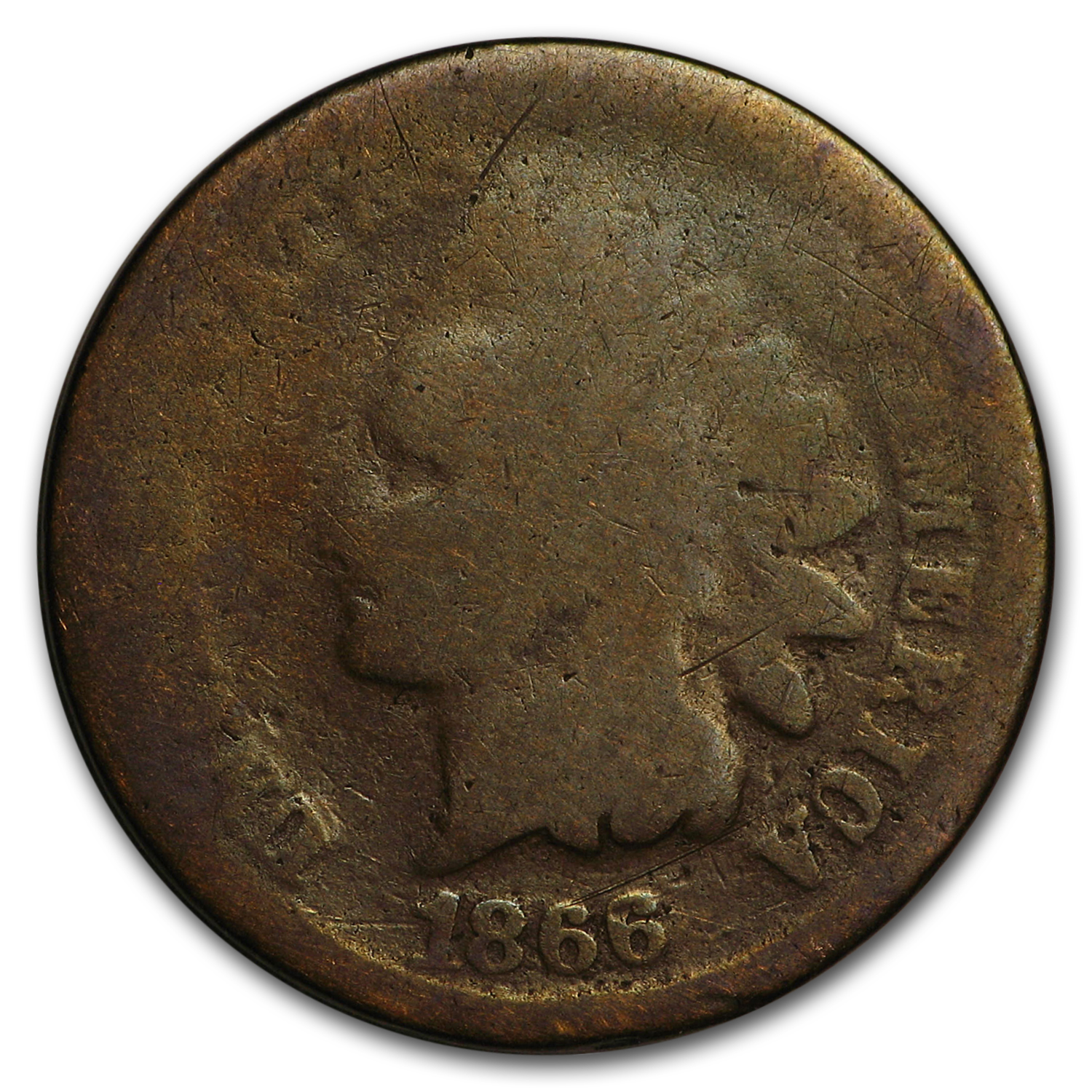 Buy 1866 Indian Head Cent AG